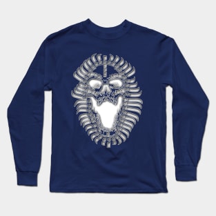 Hollow Skull Long Sleeve T-Shirt